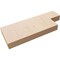 Ekena Millwork 2in. W x 8in. H x 20in. L Chapel Hill Woodgrain TimberThane Rafter Tail, Primed Tan RFTUR02X08X20CHPRCPR - alternate 2